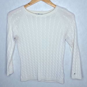 Tommy Hilfiger Women’s White Sweater S/P